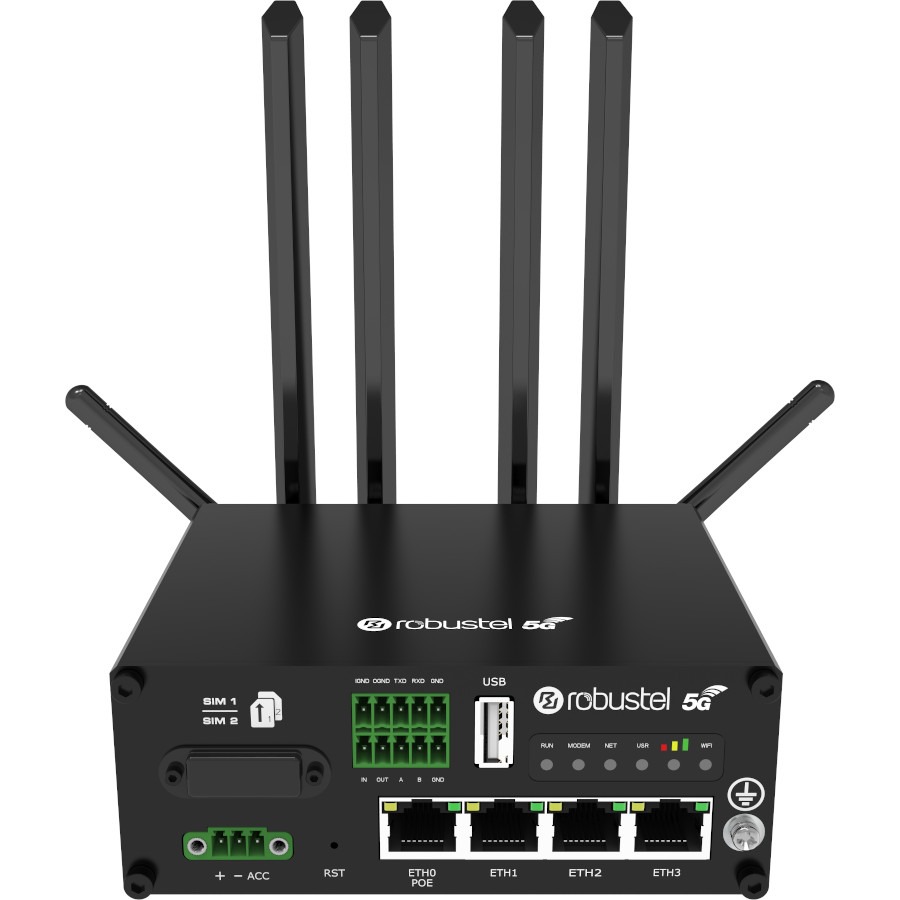 Robustel R5020 High Speed Smart 5G Router - M2M Nordic ApS